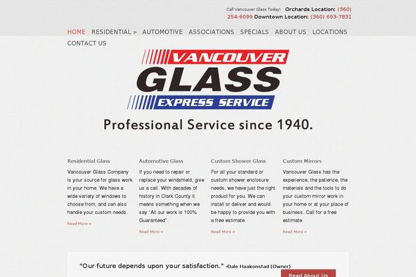vancouverglass.com site used Wp_businesstwo5-v1.3