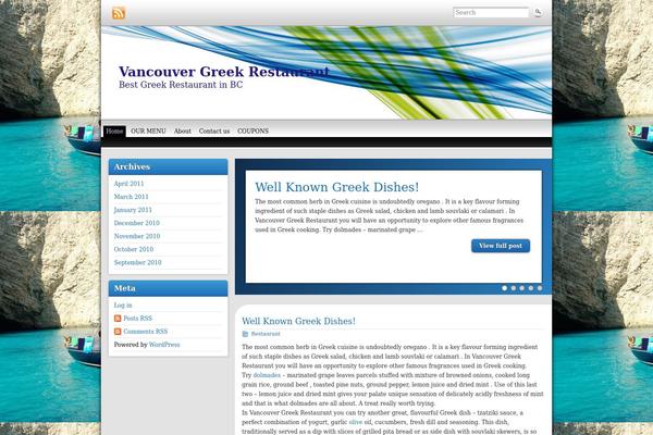 Graphene theme site design template sample