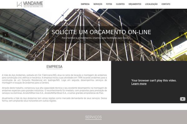 Tema theme site design template sample