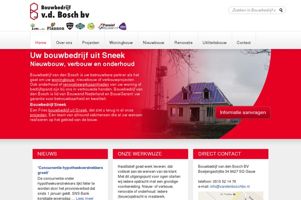 vandenboschbv.nl site used Theme-2-vdbosch