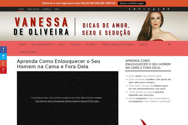 vanessadeoliveira.net site used Curated