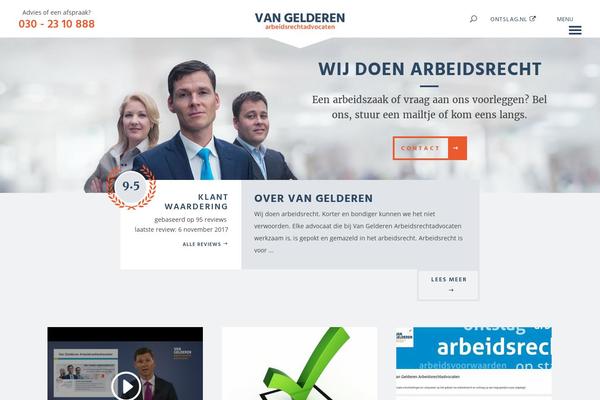 vangelderen.nl site used Sb-theme