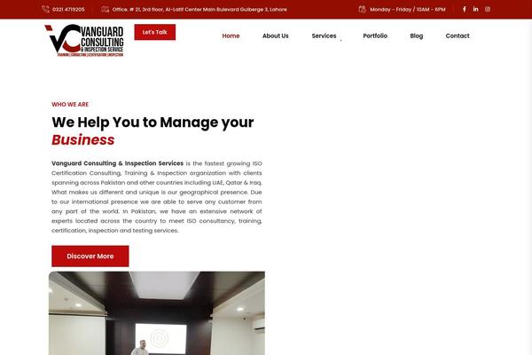 Bizup theme site design template sample