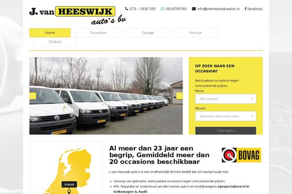 vanheeswijkautos.nl site used Site_theme