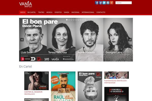 vania.es site used Vania