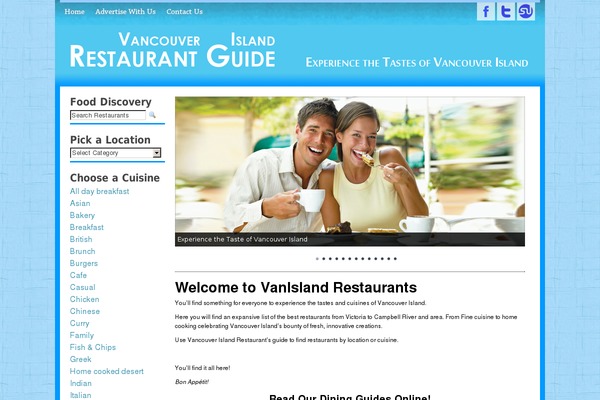 vanislandrestaurants.com site used Oceanpaint