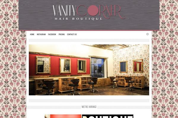 vanitycorner.ca site used Christina