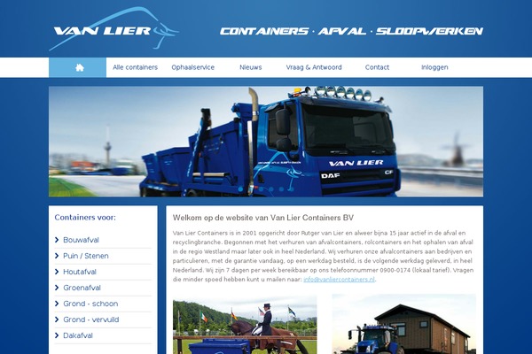 vanliercontainers.nl site used Mystile