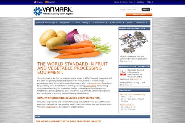 vanmarkequipment.com site used Vanmark