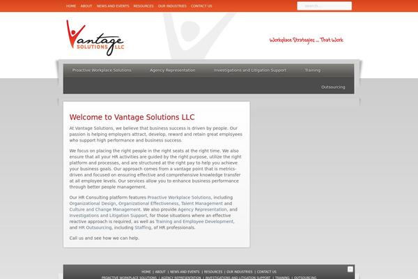 vantage-solutions.com site used Corporate-theme
