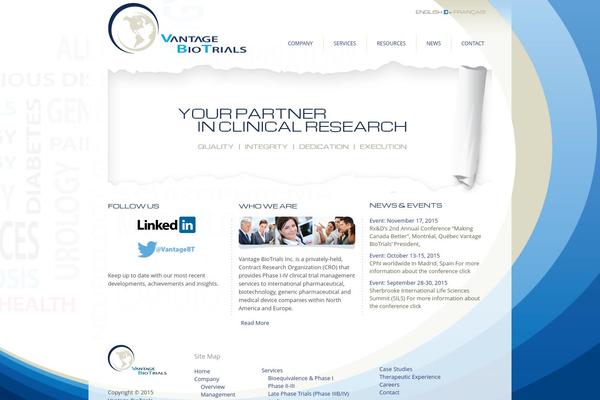 vantagebiotrials.com site used Ihr-clinic