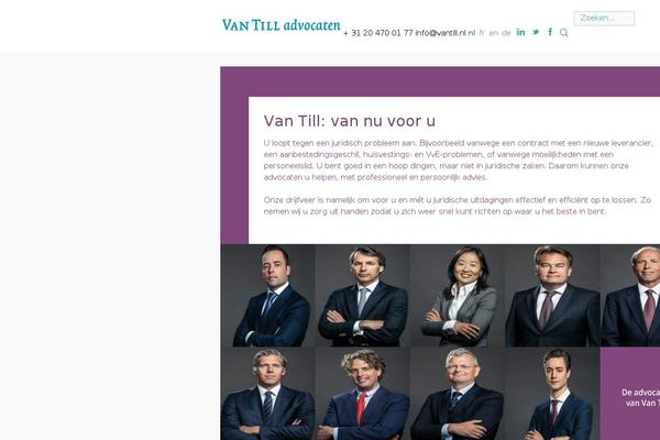 vantill.nl site used Vantill