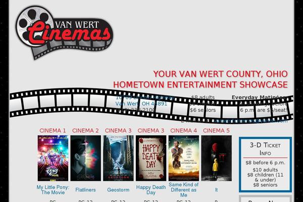 vanwertcinemas.com site used Cinema