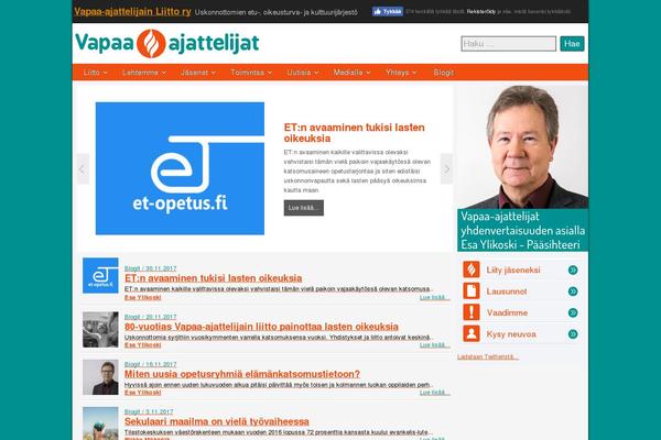 vapaa-ajattelijat.fi site used Vaparit