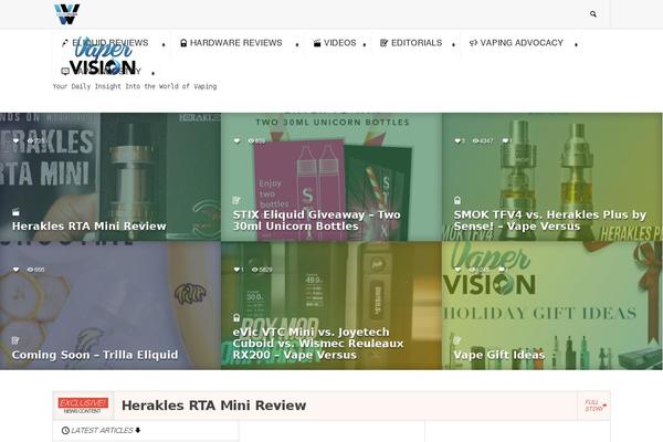 vapervision.com site used Steam