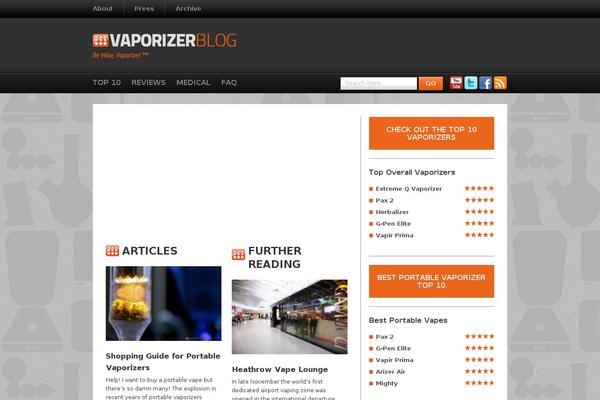 vaporizerblog.com site used Vaporizerblog