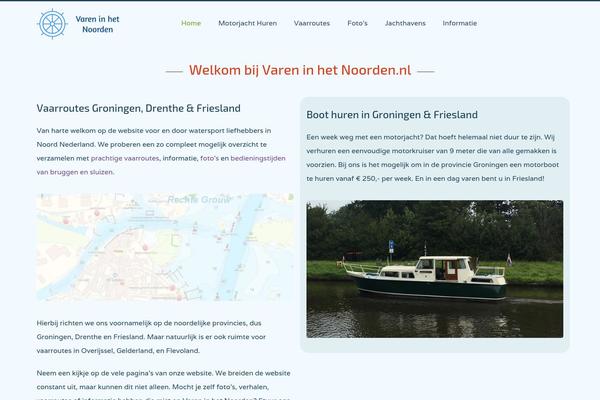 vareninhetnoorden.nl site used Wp-sandal