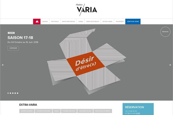 varia theme websites examples