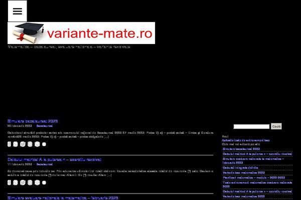 variante-mate.ro site used Temamea
