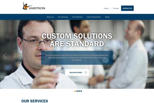 varitron.com site used Varitron