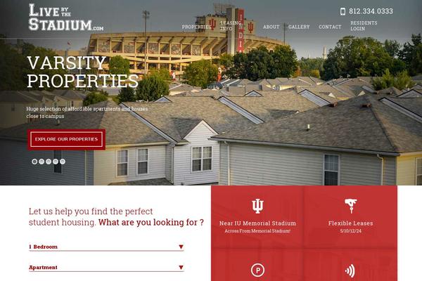 varsity-properties.com site used Varsity-properties