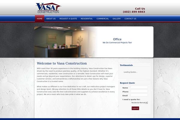 vasaconstruction.com site used Vasa