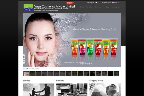 vasacosmetics.com site used Studiobox