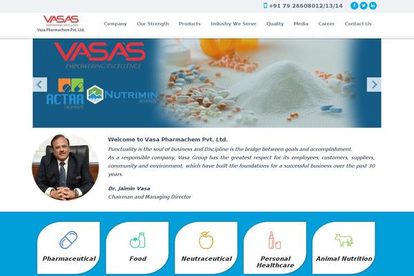 vasapharmachem.com site used Vasapharma