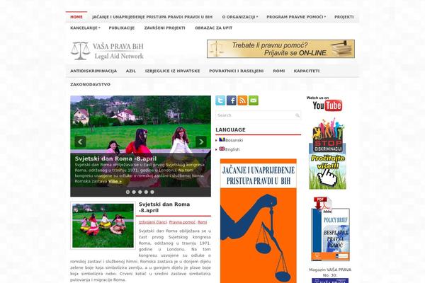 Newspost theme site design template sample