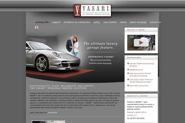 vasari-lifts.com site used Vasari