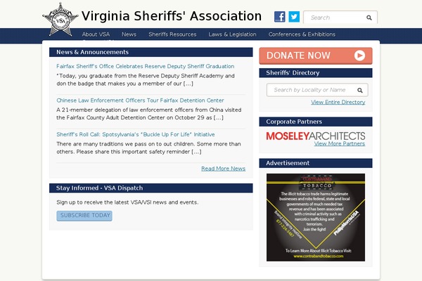 vasheriff.org site used Vsavsi