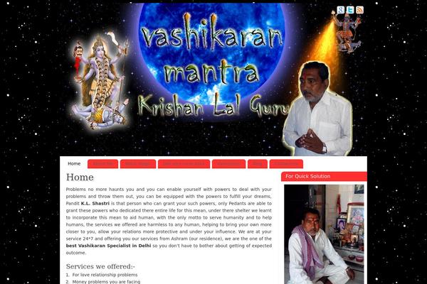 vashikaranspecialist.net site used Mantra