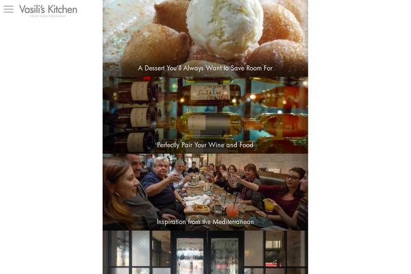 vasilisgrill.com site used Vasili