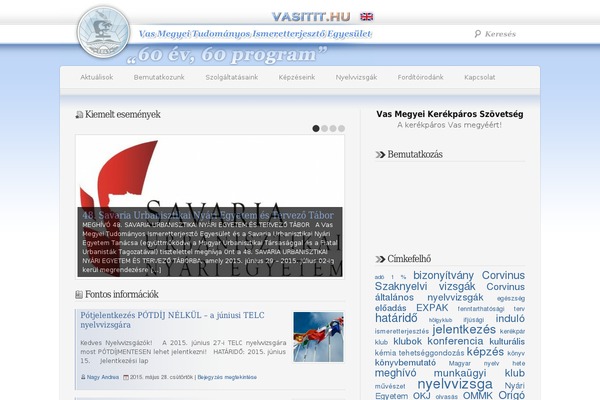 vasitit.hu site used Wp Launch