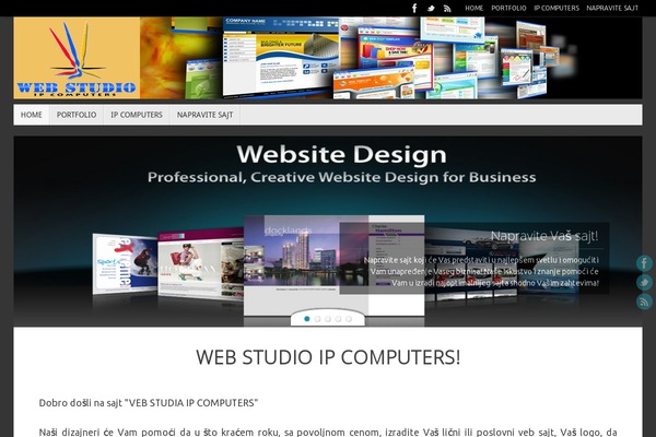 Tempera theme site design template sample
