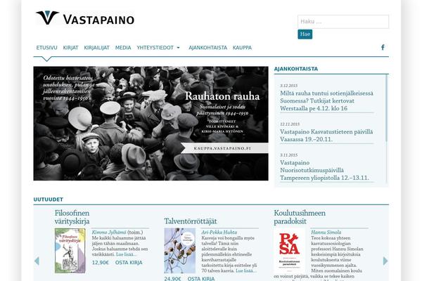 vastapaino.fi site used Vastapaino