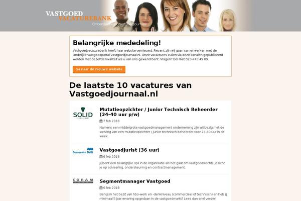 vastgoedvacaturebank.nl site used Jobroller-1.5.1