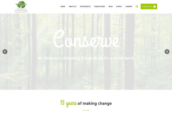 vasudha-foundation.org site used Green-child