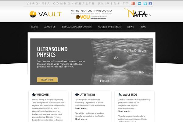 vaultrasound.com site used Vault