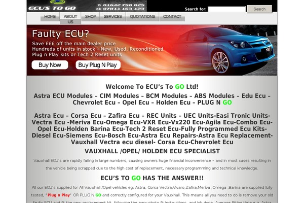 vauxhall-ecu.com site used Responsiveecus