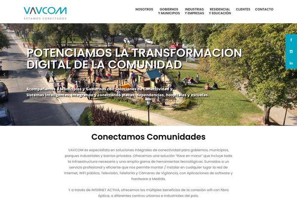 vavcom.com.ar site used Conpress