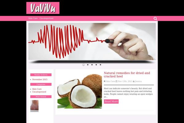 Electro theme site design template sample