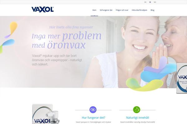 vaxol.se site used Mkmedia-vaxol