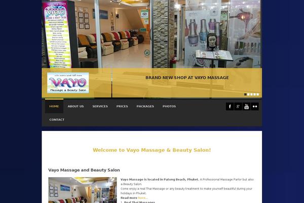 vayomassage.com site used Spalon