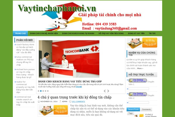 vaytinchaphanoi.vn site used Nvmtheme