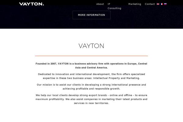 vayton.com site used Swift-modern