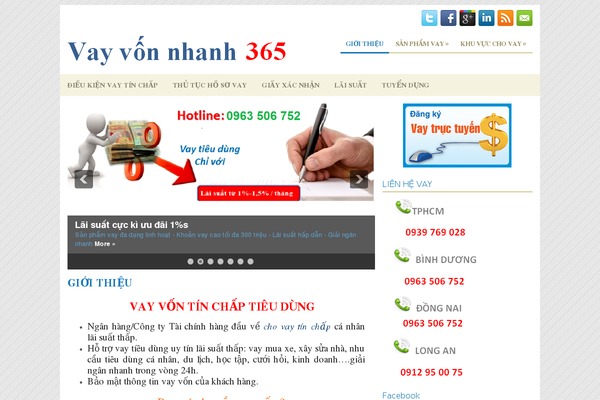 vayvonnhanh365.com site used Frontoffice
