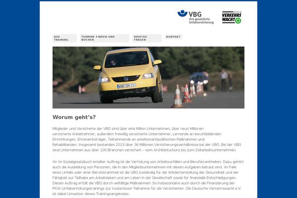 vbg-fahrtraining.de site used Nilmini