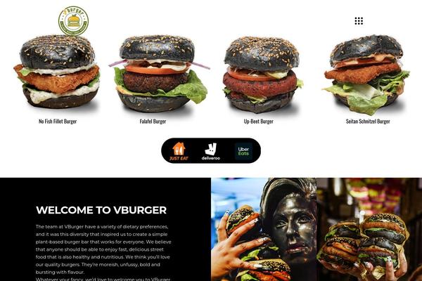 vburger.co.uk site used Vburger