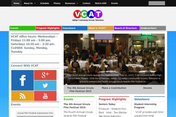 vcat.tv site used Xin Magazine